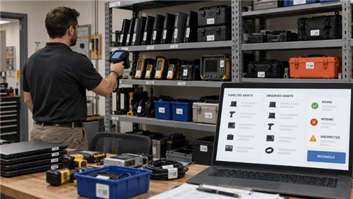 كيفية تجربة RFID لإدارة الأصول: عمليات التدقيق المحمولة ومناطق القراءة الثابت...